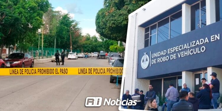Culiacán registra un homicidio y nueve robos de vehículos en una jornada