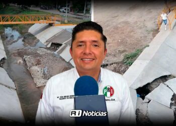 PRI de Sinaloa acusa al estado y al municipio por obras de mala calidad al contratar empresas foráneas
