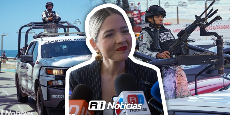 Guardia Nacional realiza rondines de proximidad en zonas de Mazatlán