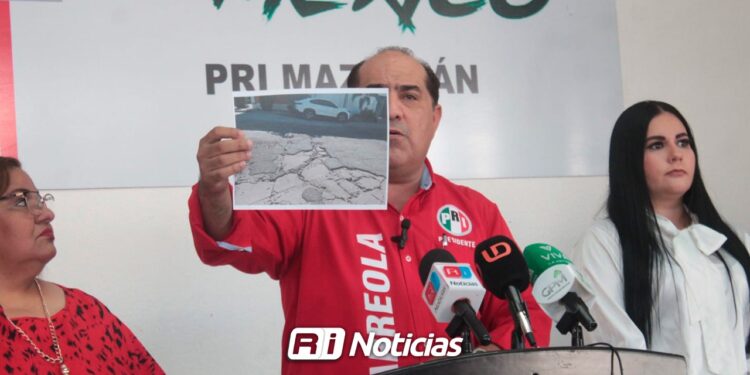 El PRI de Mazatlán denuncia el fracaso del programa “Mazbachetón” y la mala calidad de las calles