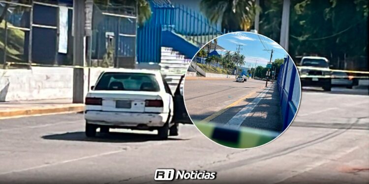 Matan a balazos a policía municipal frente a preparatoria en Culiacán