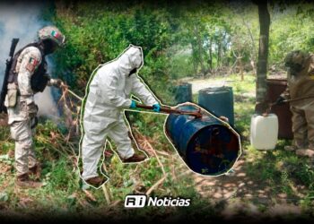 Caen laboratorios y plantíos en Sinaloa: decomisan más de 1,500 litros en 4 municipios