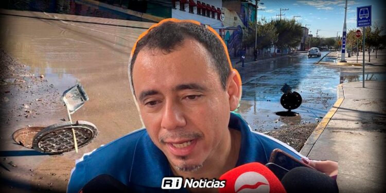 Lluvias provocan daños en la red de alcantarillado y obligan a reponer tapas de registro