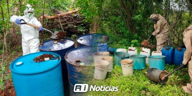 Un nuevo golpe al narco: se aseguran químicos en Culiacán y Cosalá