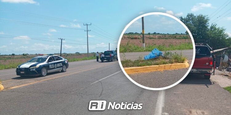 Motociclista es ejecutado a balazos en Valdés Montoya, Navolato