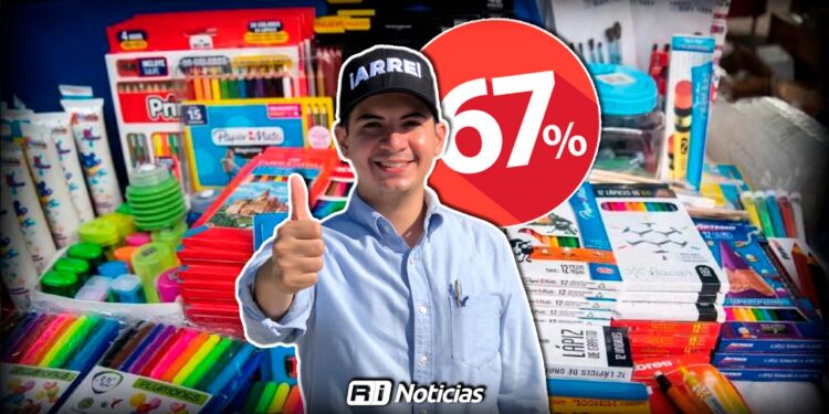 Papeleros reportan avance del 67% en programa entrega de útiles escolares gratuitos