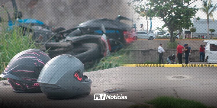 Muere motociclista tras caer a canal pluvial en Mazatlán