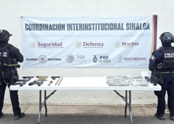 Asegura Grupo Interinstitucional objetos prohibidos en el penal de Aguaruto, en Culiacán