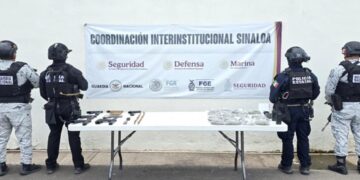 Asegura Grupo Interinstitucional objetos prohibidos en el penal de Aguaruto, en Culiacán