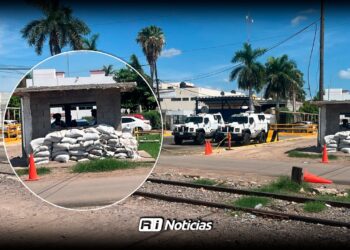 Movilización de seguridad por presunta riña en el penal de Culiacán
