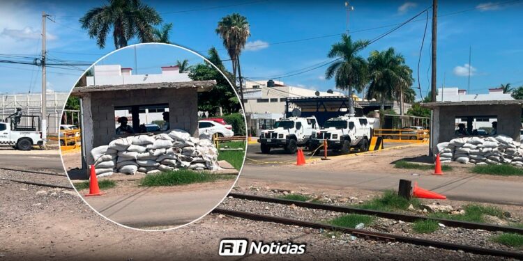 Movilización de seguridad por presunta riña en el penal de Culiacán