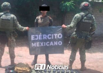 Aseguran armas y equipo táctico en Elota; hay un detenido