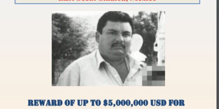 EU ofrece 10 mdd por “El Guano”, pero se equivoca: lo presenta como hijo de “El Chapo”