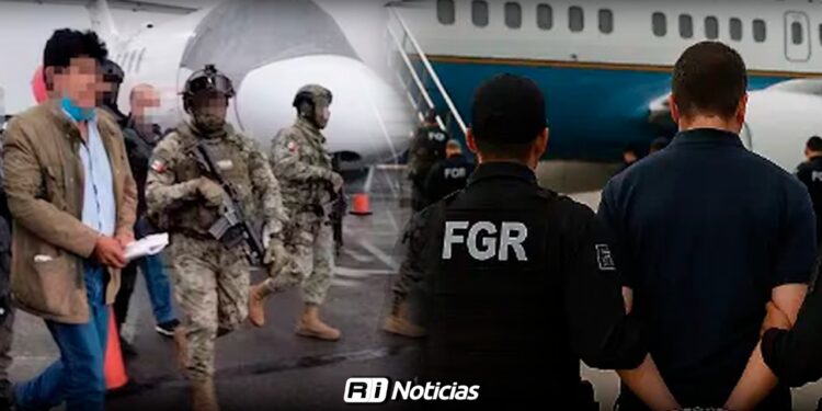 Trasladan a EU a 26 reos vinculados con el crimen organizado