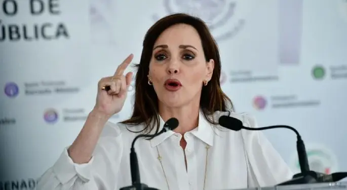 Senadores del PAN respaldan a Lilly Téllez tras críticas por pedir el apoyo de Trump contra el narco