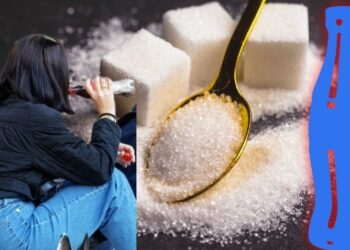 Estas son las cucharadas de azúcar que contiene un refresco de 600 ml; esto es lo que tomarías al año