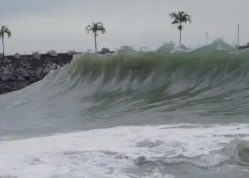 Protección Civil Municipal alerta a ciudadanía a acatar y respetar recomendaciones por efectos de mar de fondo