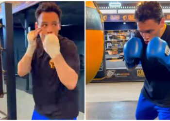 Reaparece Julio César Chávez Jr. tras salir de la cárcel