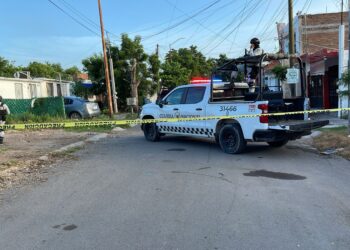 Hombre es asesinado a balazos en el fraccionamiento Los Ángeles, Culiacán