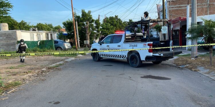 Hombre es asesinado a balazos en el fraccionamiento Los Ángeles, Culiacán