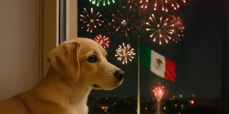 ¿Cómo evitar que tu perro se asuste con la pirotecnia? Salva a tu perrito del estrés este 15 de septiembre