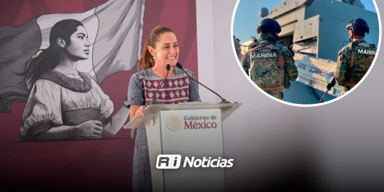 Sheinbaum confía que estrategia de seguridad federal funcionara en Sinaloa