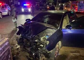 Accidente en persecución deja a cinco militares heridos en Culiacán