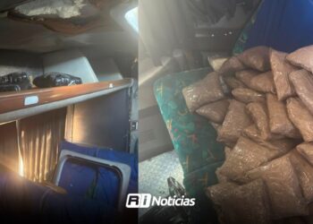 Golpe al narco en Sonora: cae camión de pasajeros con cristal, mariguana y fentanilo escondidos en las paredes