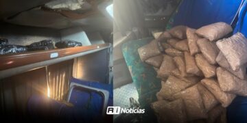 Golpe al narco en Sonora: cae camión de pasajeros con cristal, mariguana y fentanilo escondidos en las paredes