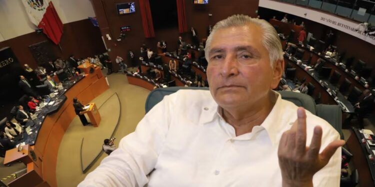 Senado va por Plan de Austeridad: Se acabaron los viajes al extranjero para funcionarios de cualquier partido, anuncia Adán Augusto López