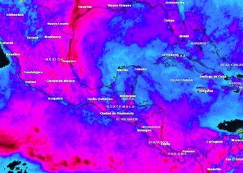 Pronostican fuertes lluvias en México para este fin de semana para al menos 10 estados por onda tropical, monzón y vaguada