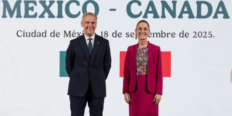 Sheinbaum confirma acuerdo de seguridad con Canadá para combatir a cárteles y tráfico de drogas en ambos países