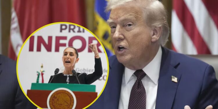 Sheinbaum “Es una mujer increíble, elegante, hermosa, pero México está dirigido por los cárteles”: Trump