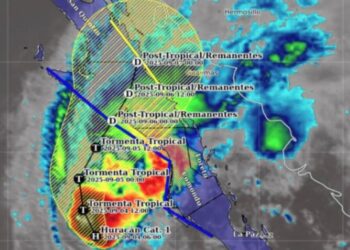 Huracán “Lorena”: Trayectoria y cuáles serán sus afectaciones