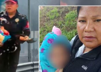 Así sigue Azuleth, bebé que fue protegida durante explosión en brazos de su abuela Alicia; evalúan llevarla a Texas para darle tratamiento