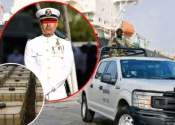 Capturan al más alto cargo naval de la historia en México, el vicealmirante Manuel Roberto Farías Laguna