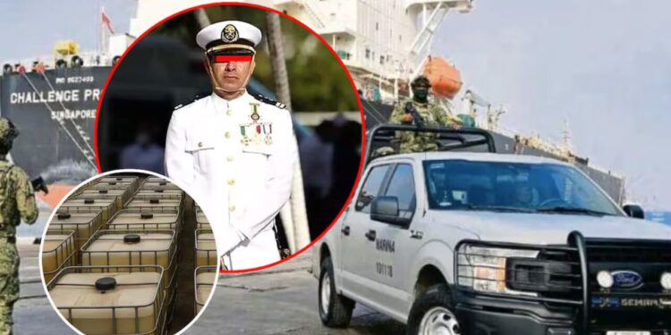 Capturan al más alto cargo naval de la historia en México, el vicealmirante Manuel Roberto Farías Laguna