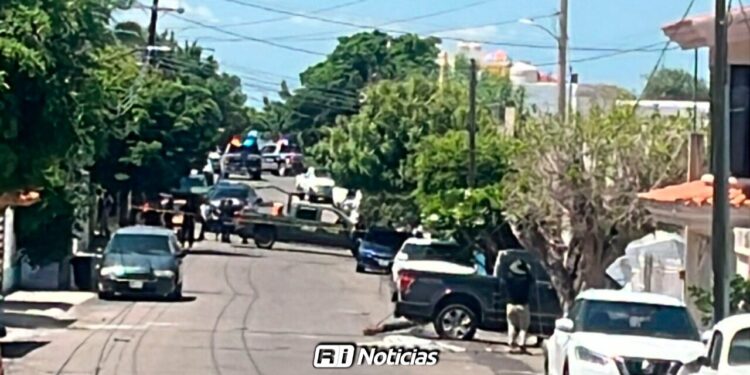 Muere un hombre durante persecución a balazos en la colonia Morelos de Culiacán