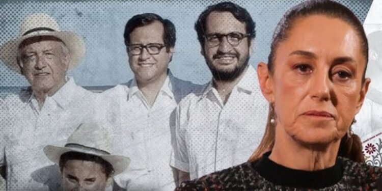 Sheinbaum rechaza que hijos de AMLO estén en expedientes del huachicol fiscal