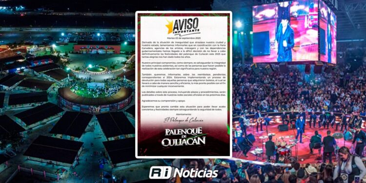 ¿Se cancelan o no? Feria y Palenque en suspenso