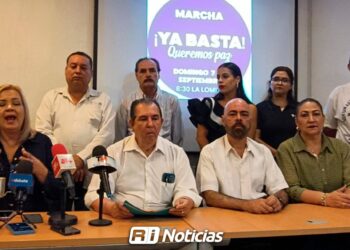 “Ya basta queremos La Paz” Convocan organizaciones Civiles y empresarios a mega marcha