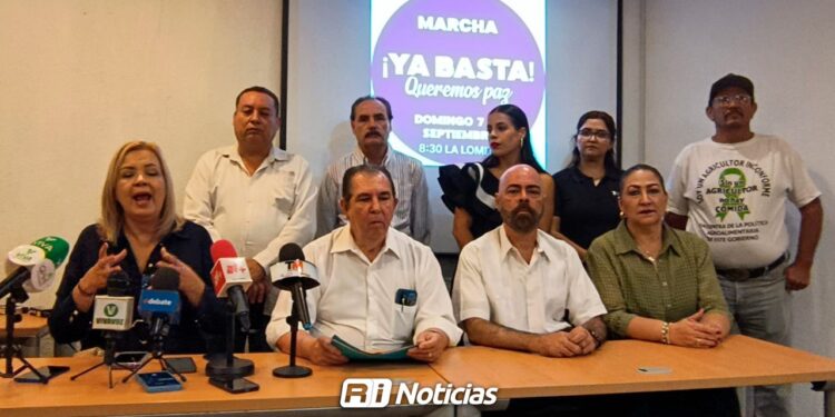 “Ya basta queremos La Paz” Convocan organizaciones Civiles y empresarios a mega marcha