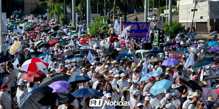 ¡Basta ya, queremos paz! Miles de culiacanenses exigen justicia
