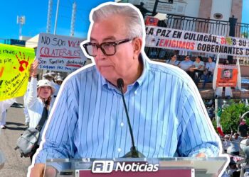 “Tienen razón, falta paz”: Rocha Moya reconoce a manifestantes en megamarcha
