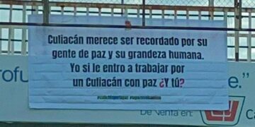 Culiacán responde con esperanza y valentía , aparecen mantas con mensajes de esperanza