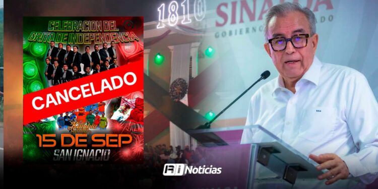 “Los municipios deciden”: Rocha Moya sobre cancelaciones del Grito de Independencia en San Ignacio