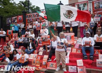 Gritan dolor, no independencia: madres buscan a sus desaparecidos