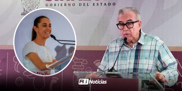 Visita de Sheinbaum a Sinaloa: seguridad queda fuera de la agenda, afirma Rocha