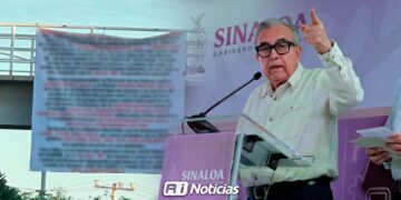 “No tengo mayor información de que aparecieron y las recogieron,” Gobernador tras aparición de “narcomantas”, en Culiacán