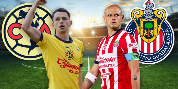 ¿A qué hora y dónde ver el Clásico Nacional América vs Chivas?
